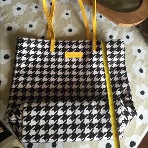 New Vera Bradley Houndstooth Tote